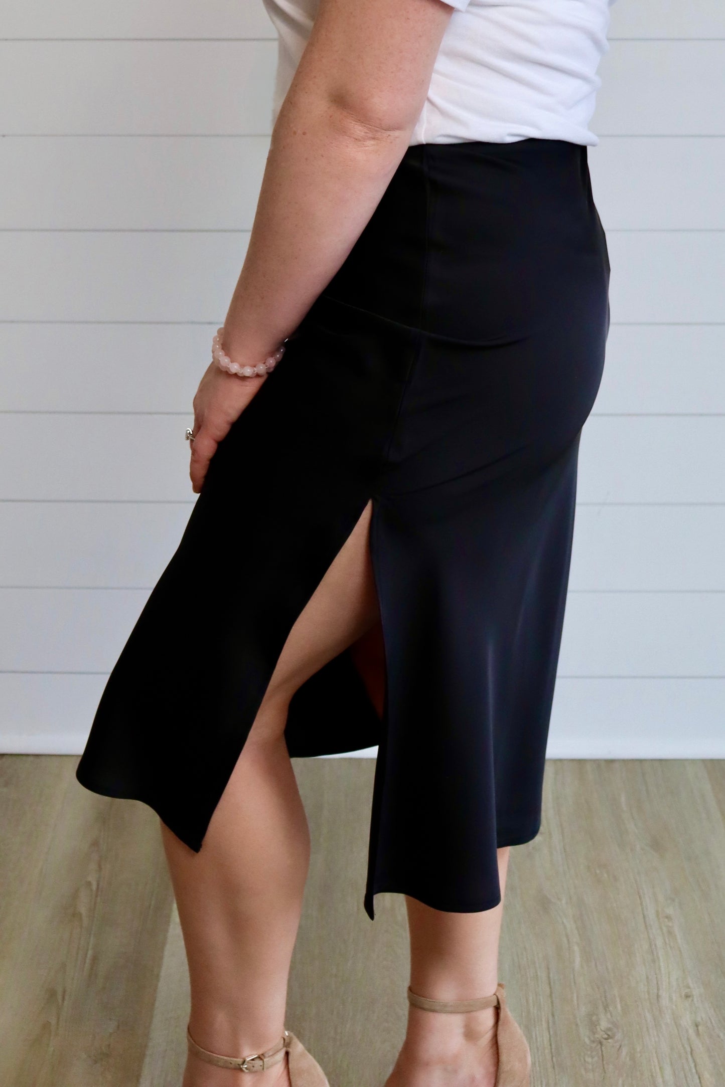 Jewell Satin Skirt