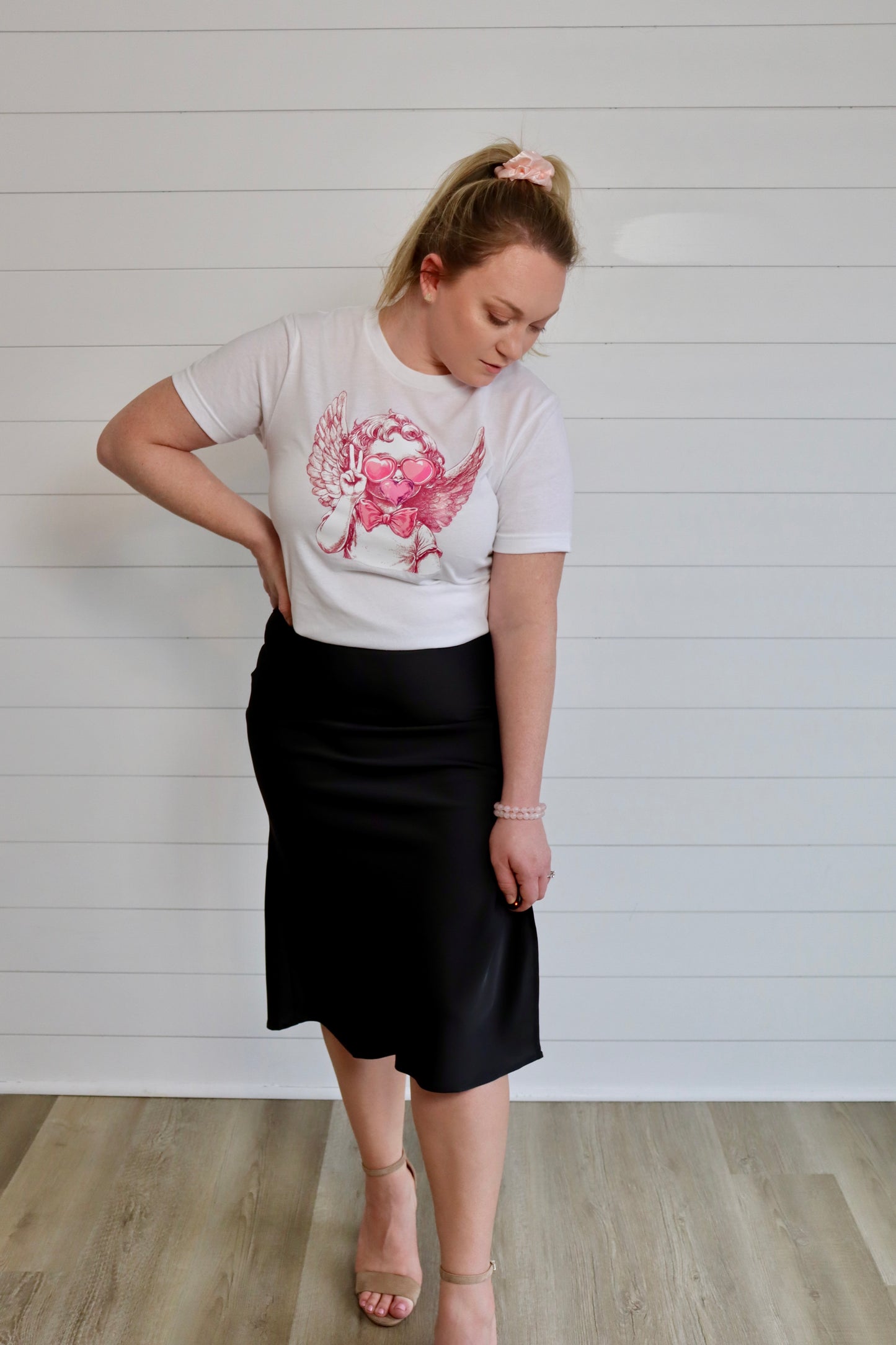 Jewell Satin Skirt