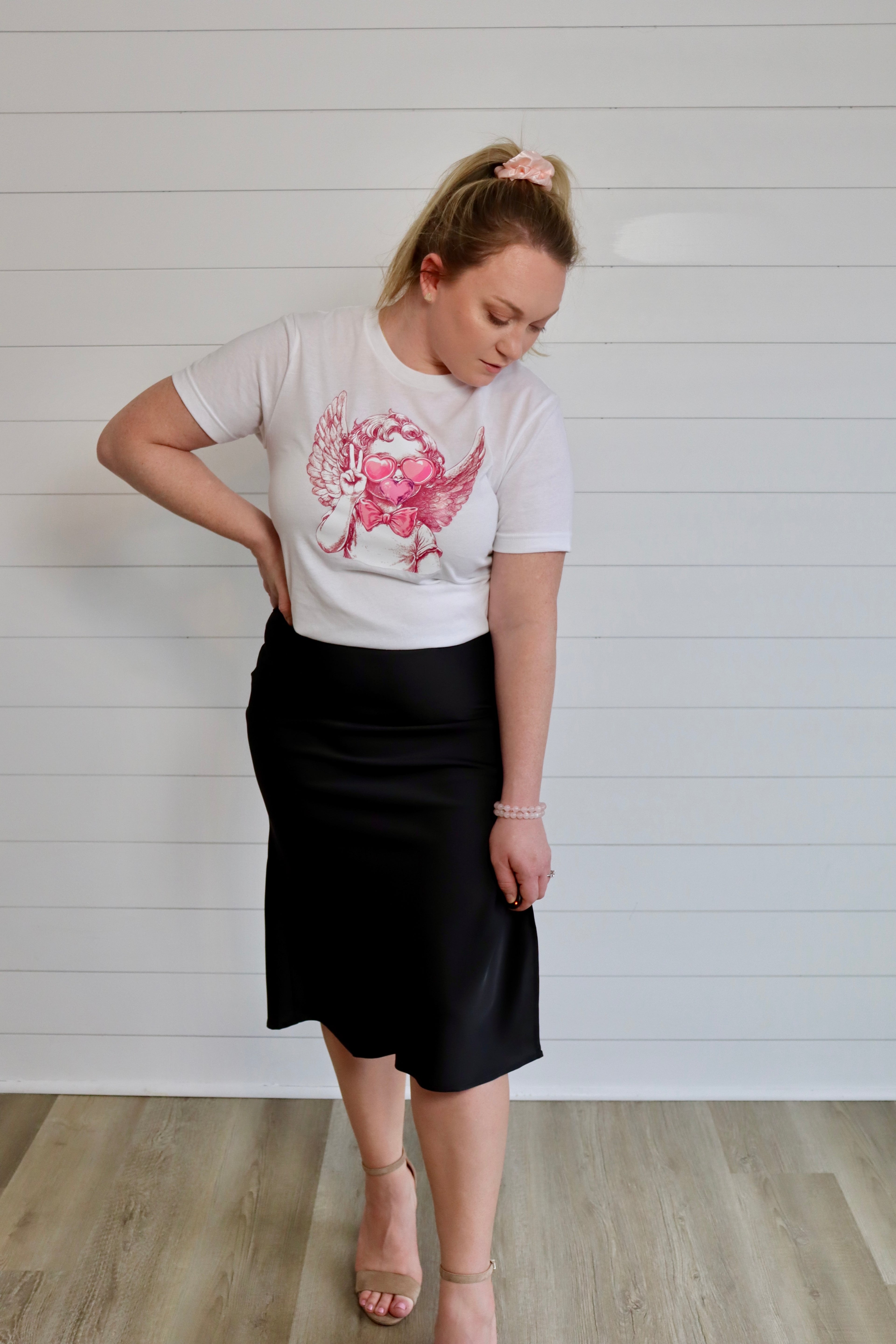 Jewell Satin Skirt