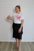 Jewell Satin Skirt