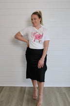 Jewell Satin Skirt