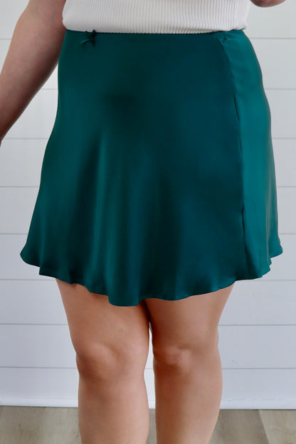 Emerald Mini Skirt
