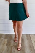 Emerald Mini Skirt