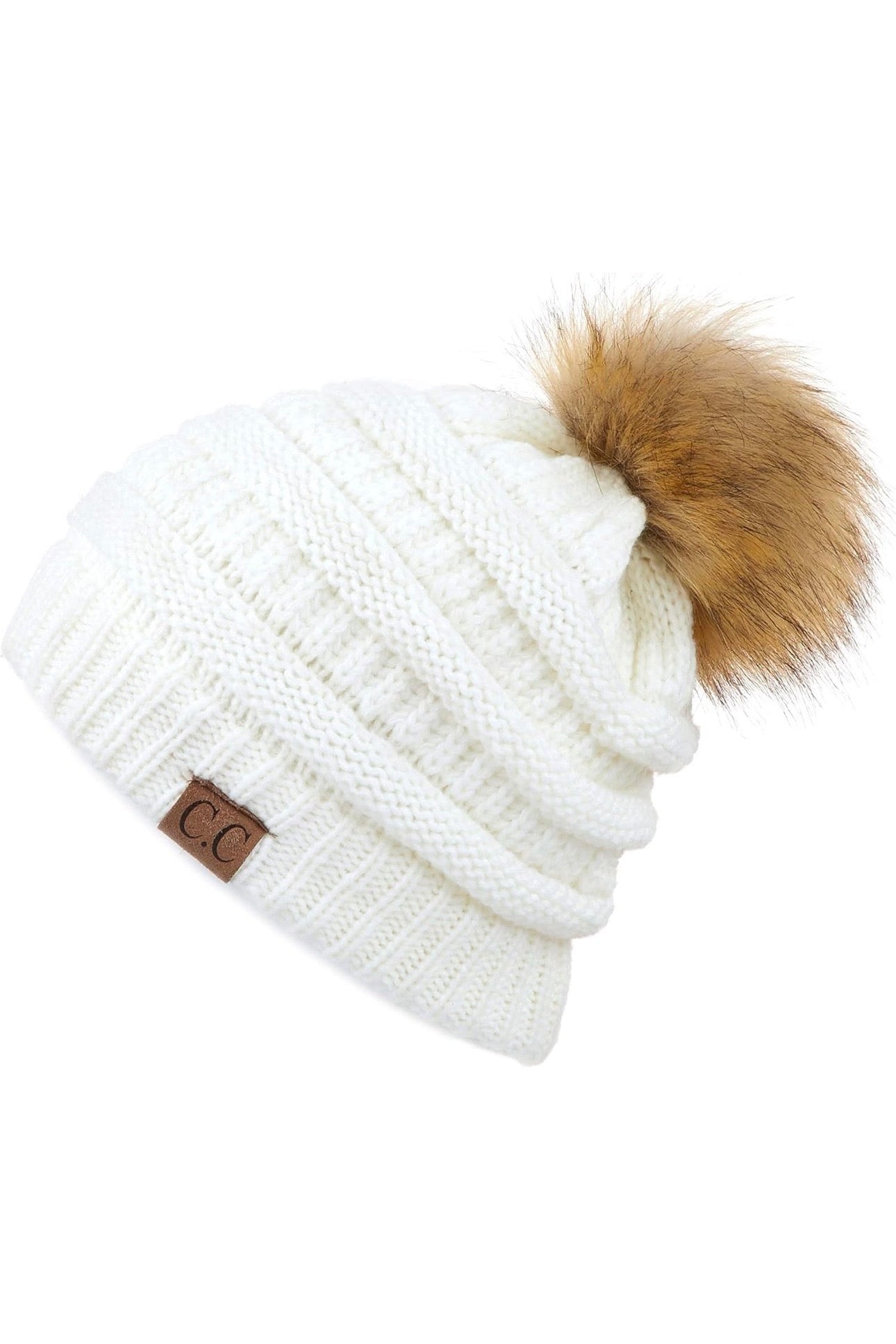 C.C. Pom Beanie